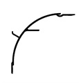 image - roof rail  rh