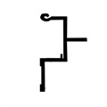 image - rail roof/side rh