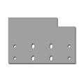 image - plate hanger  rear bumper