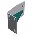 image - bracket front bumper lh