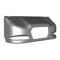 image - hood assembly fiberglass 93w