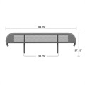 image - bumper rear 12" 93w 34" frame