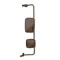 image - mirror assembly lh brown