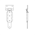 image - hinge strap assembly