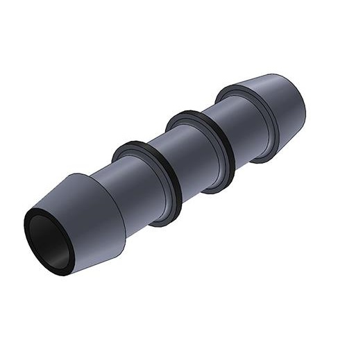 image - connector straight .62id black