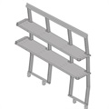 image - sprinter  shelf kit  2-tier rh