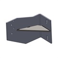 image - bracket bumper weldment lh