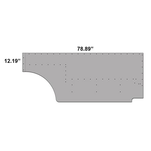 image - side panel lower rear lh