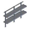 image - transit shelf kit  2-tier lh