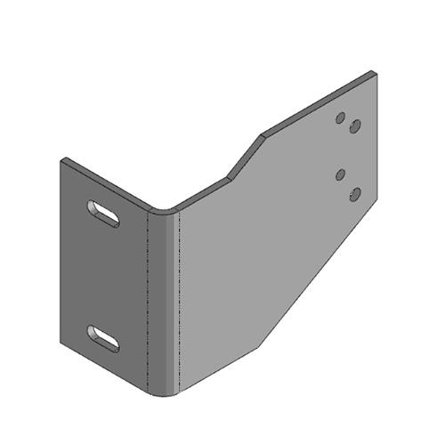 image - bracket bumper lh