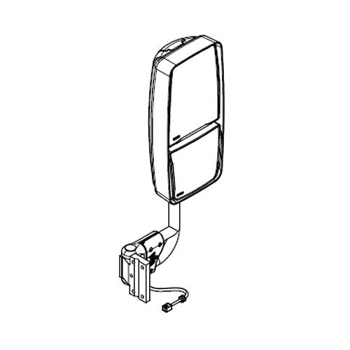 image - mirror chrome heated rh