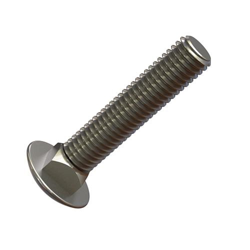 image - carriage bolt  1/2"-13 x 2.5"
