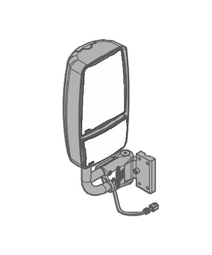 image - mirror lh chr heated rem