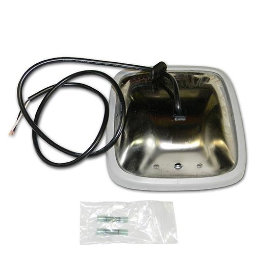 image - 6.5"x6" heated convex mirror