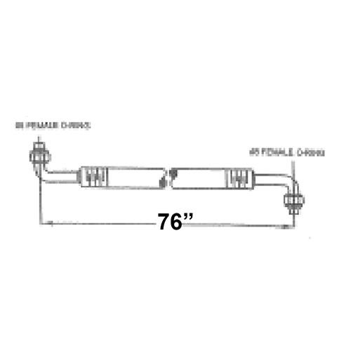 image - #8 hose assembly