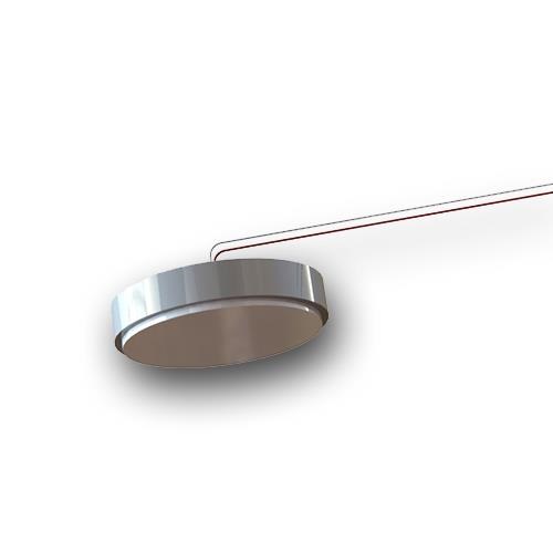 image - lamp dome led recessed