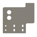 image - steel hanger plate for rear bumper