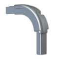 image - corner casting - rear rh