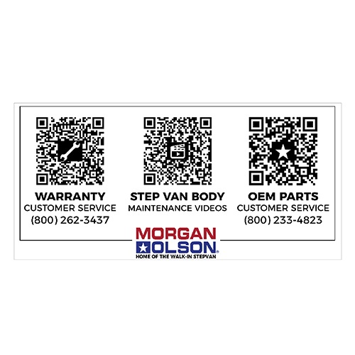 image - Decal with QR codes