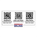 image - Decal with QR codes