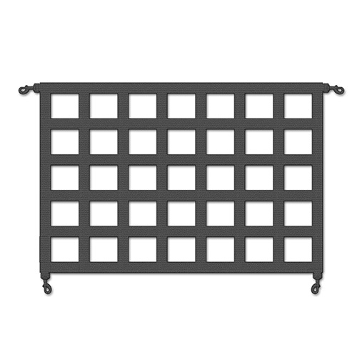 image - black cargo net 49 x 30"