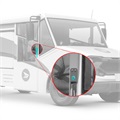 location on vehicle for key cylinder
