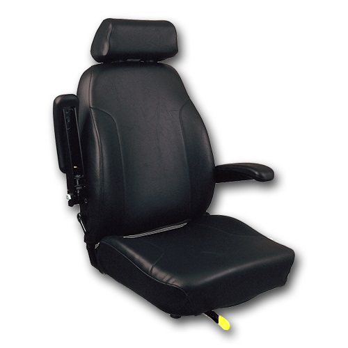 image - seat black vinyl LH w/o arms