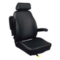 image - seat black vinyl LH w/o arms