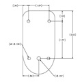 drawing - camera mounting dimensions