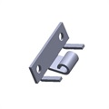 image - bracket fuel fill door