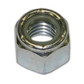 image - nut steel hex lock
