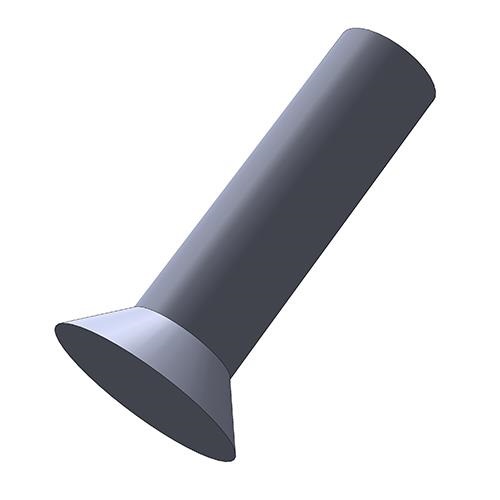 image - rivet flat head al.