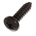 image - screw pan head #10 x1 black
