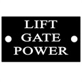 image - placard  liftgate power