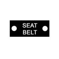 image - label  seat belt alarm