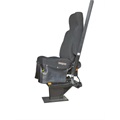 image - seat black cloth high back