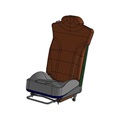 image - seat vinyl black 3point/in w/o