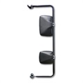 image - mirror black dual retractable
