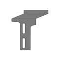 image - angle rest hood lh