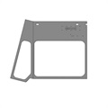 image - frame - windshield rh