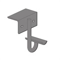 image - pipe hanger  rh  j-hook  5.12"