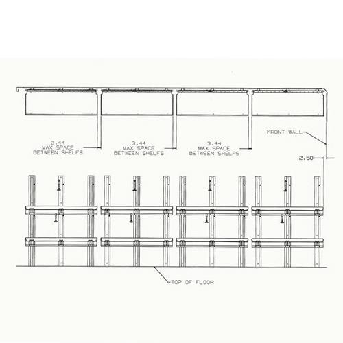 image - shelf kit complete for 24'