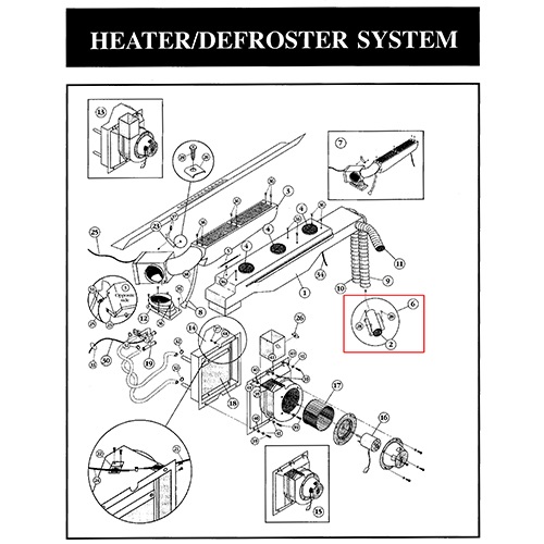 drawing - LLV heater assembly