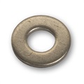 image - washer - flat - .25" hardened