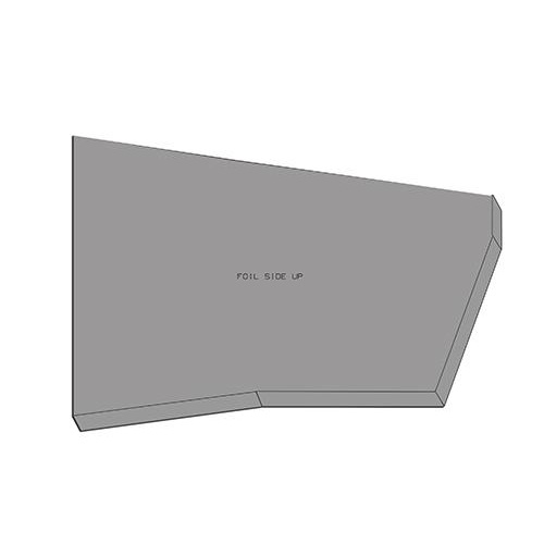 image - insulation engine box lh