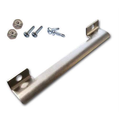 image - striker plate with hardware for step van sliding windows
