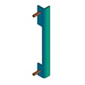 image - welded door striker assembly