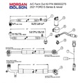 drawing of kit components P/N 990002275