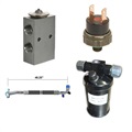 image - assorted A/C parts for step vans