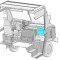 location of Step Van heater assembly